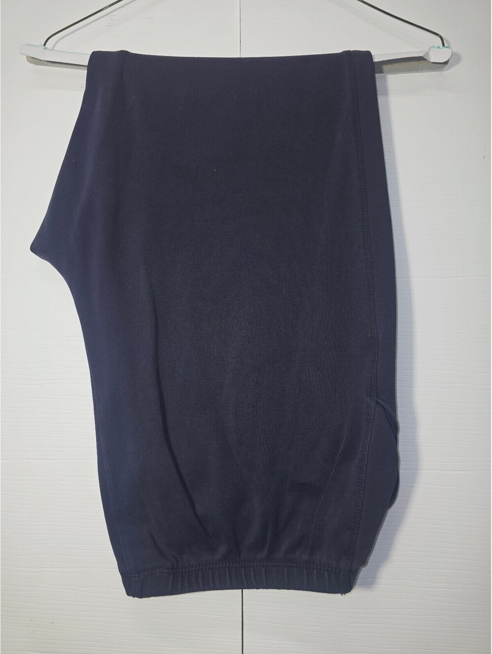 Lands End Womens Medium Dark Navy Blue Elastic Waist Pull On Sweatpants Pants - Picture 1 of 6